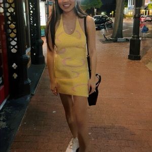 Halterneck Backless Dress